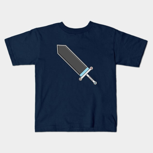 Broadsword Kids T-Shirt by KH Studio